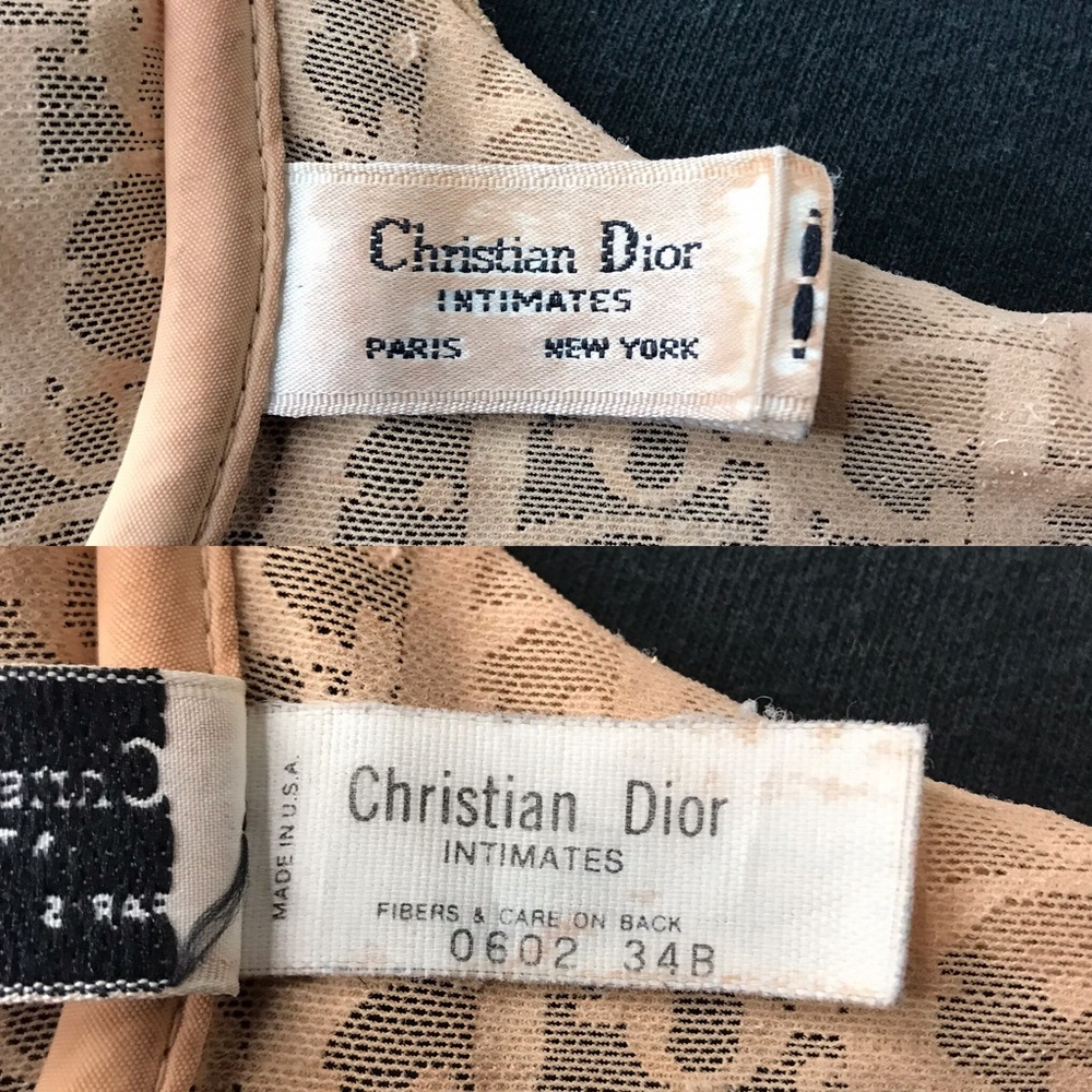 Christian Dior Monogram Mesh Bra - Picture 3 of 7